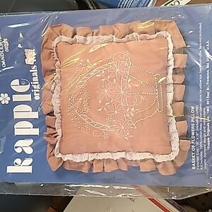 Vintage 1980s Candlewicking craft kit